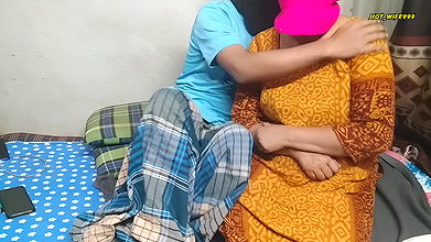 Village Wife with Husband Tight Push Long Time Romance