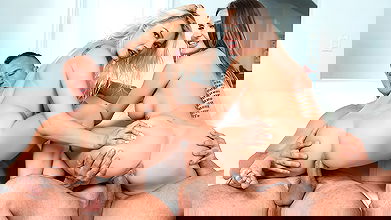 Ella Reese & Cherry Kiss – Anal Swingers Orgy